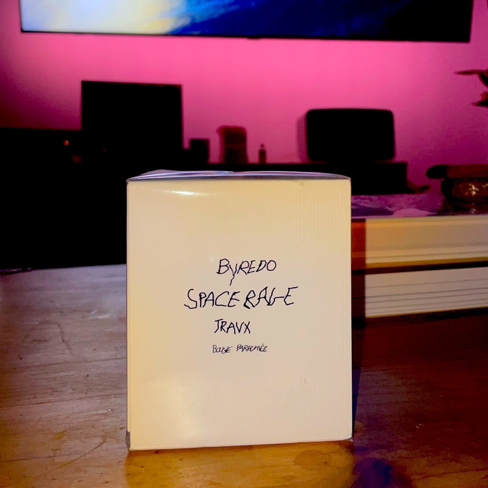 BYREDO x Travis Scott space rage candle